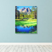 Sawzahnwilderness Leinwanddruck (Insitu (Holzboden))