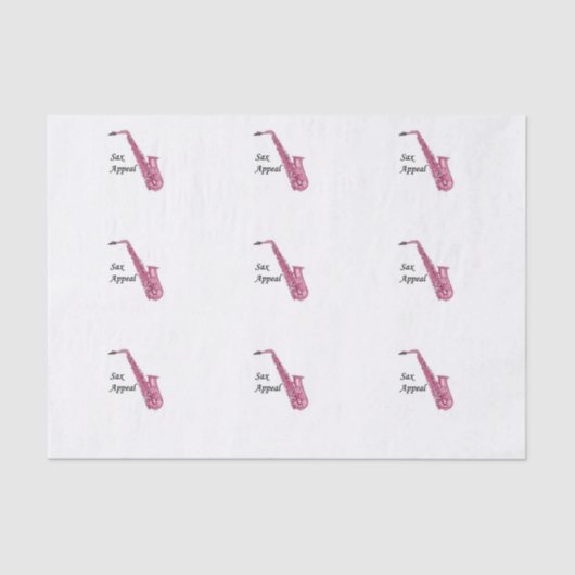 Sax Appeal Tissue Paper Seidenpapier (Vorderseite)