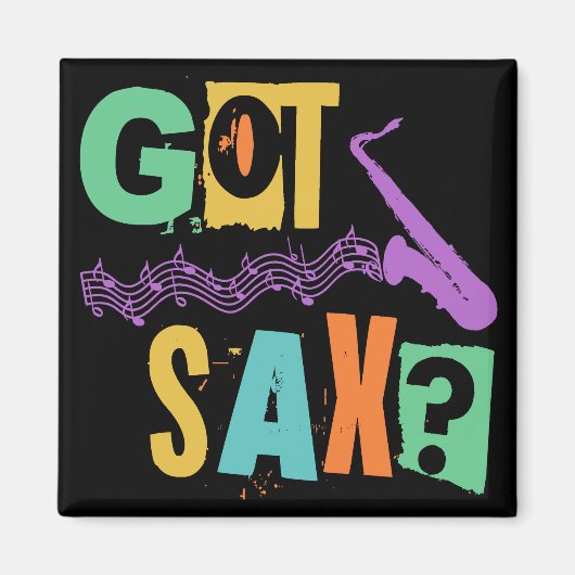 SAX got? Magnet (Vorne)