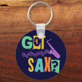 SAX got? Schlüsselanhänger (Vorderseite)