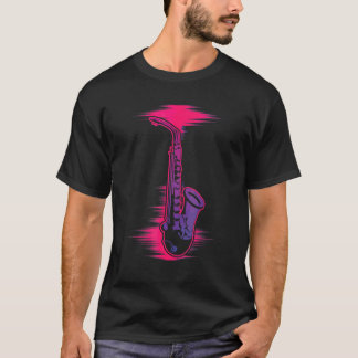 Sax Player Jazz Saxophonist Musikinstrument Sax T-Shirt