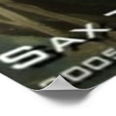 Sax Tunnel Poster (Ecke)