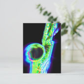 Sax Zoom1 Postkarte (Stehend Vorderseite)