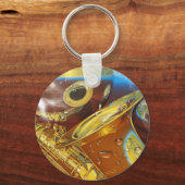 Saxaphon By Lenny Schlüsselanhänger (Vorderseite)