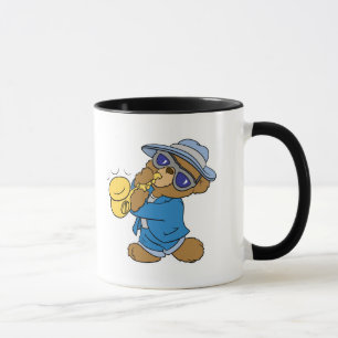 Saxaphone Jazz Blues Bear Tasse