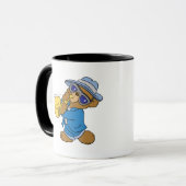 Saxaphone Jazz Blues Bear Tasse (Vorderseite Links)