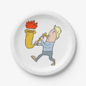 Saxaphone Musician Paper Teller (Vorderseite)