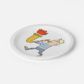 Saxaphone Musician Paper Teller (Schrägansicht)