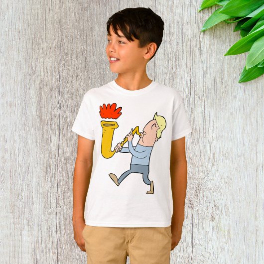 Saxaphone Musician T - Shirt