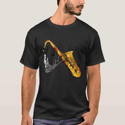 Saxaphone T-Shirt (Vorderseite)