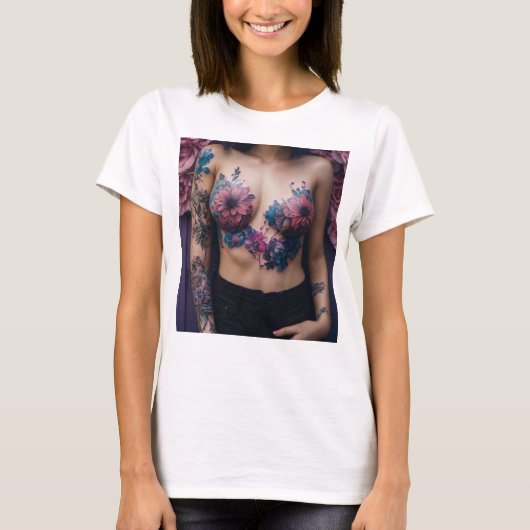 "Saxi Girl Hot: Sizzling Musical Vibe T - Shirt" T-Shirt (Vorderseite)