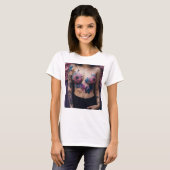 "Saxi Girl Hot: Sizzling Musical Vibe T - Shirt" T-Shirt (Vorne ganz)