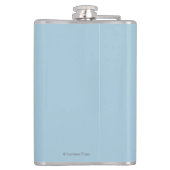 Saxman Totem-Dorf-Vintages Reise-Plakat Flachmann (Rückseite)