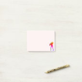 Saxo Woman Post it Notes Post-it Klebezettel (Auf Schreibtisch)