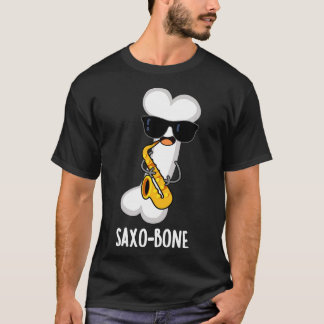 Saxobone Funny Bone Music Instrument Puff 1 T-Shirt