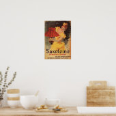 Saxoleine Lamp Oil Red Lampshade Poster (Küche)