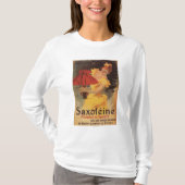 Saxoleine Lampen-Öl-Rot-Lampenschirm T-Shirt (Vorderseite)