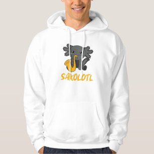Saxolotl Plays Saxophon Musik Ein süßes Axolotl Hoodie