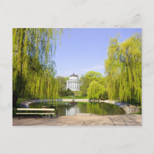 Saxon Garden in Warschau Postkarte