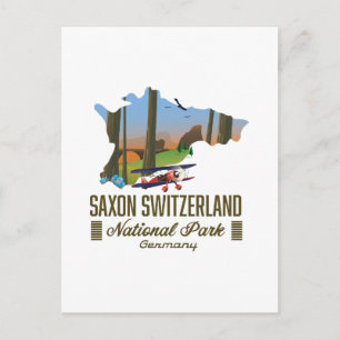 Saxon Schweiz Nationalpark Deutschland Karte