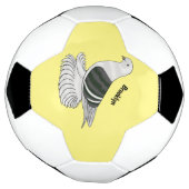 Saxon Shield Taube Cartoon Fußball (Gedreht)