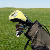 Saxon Shield Taube Cartoon Golf Headcover (In SItu)