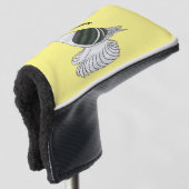 Saxon Shield Taube Cartoon Golf Headcover (3/4 Vorderseite)