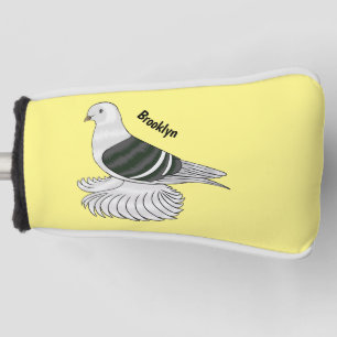 Saxon Shield Taube Cartoon Golf Headcover