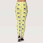 Saxon Shield Taube Cartoon Leggings (Rückseite)