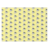 Saxon Shield Taube Cartoon Tischdecke (Vorderseite (Horizontal))