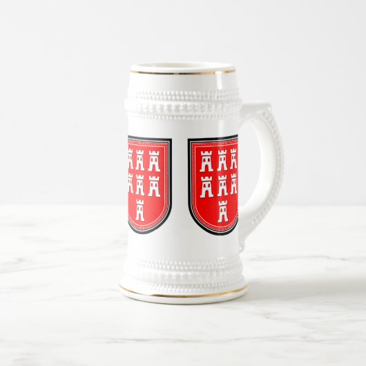 Saxonia Sign Bierglas (VorderseiteRechts)