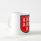 Saxonia Sign Kaffeetasse (Vorderseite Links)