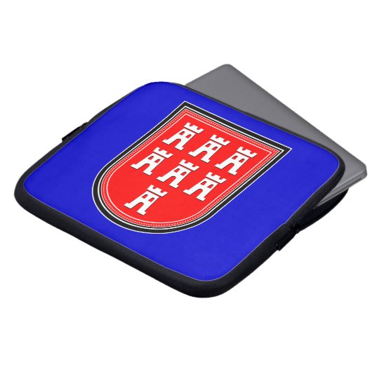 Saxonia Sign Laptopschutzhülle (Vorne Oben)