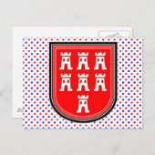 Saxonia Sign Postkarte (Vorne/Hinten)