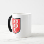 Saxonia Sign Verwandlungstasse (Vorderseite Links)