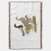 Saxony Duck Family Decke (Vorderseite Vertikal)