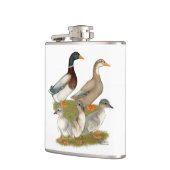 Saxony Duck Family Flachmann (Links)
