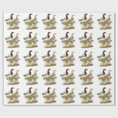 Saxony Duck Family Geschenkpapier (Flach)