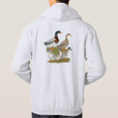 Saxony Duck Family Hoodie (Rückseite)