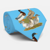 Saxony Duck Family Krawatte (Gerollt)