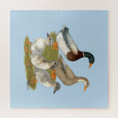 Saxony Duck Family Puzzle (Horizontal)