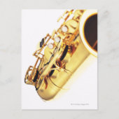 Saxophon 2 postkarte (Vorderseite)