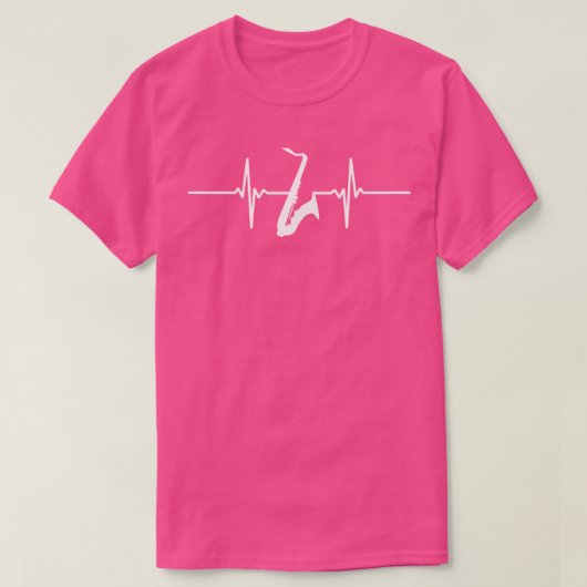 Saxophon 2 T-Shirt (Design vorne)