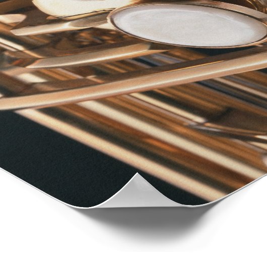 Saxophon 5 poster (Ecke)