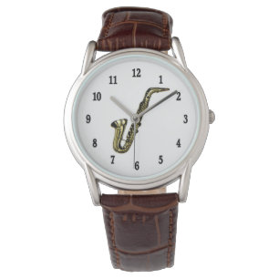 Saxophon Armbanduhr