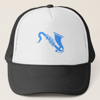 Saxophon - Baby Blue Truckerkappe