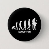 Saxophon Button (Vorderseite)