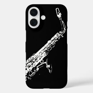 Saxophon iPhone 16 Hülle