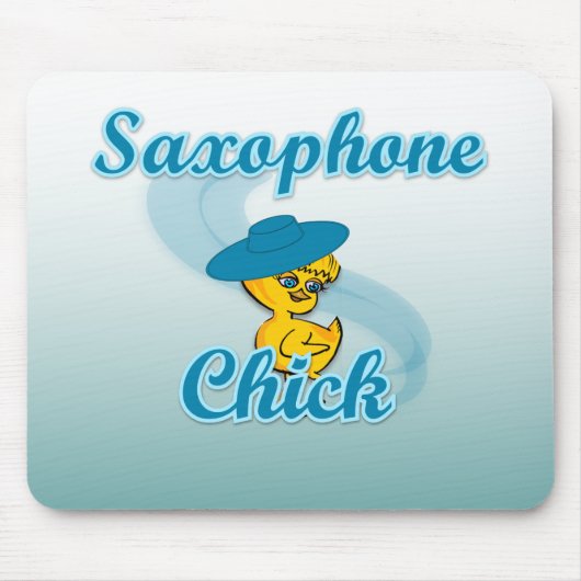 Saxophon Chick #3 Mousepad (Vorne)