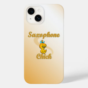 Saxophon Chick Case-Mate iPhone Hülle